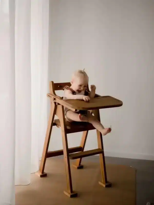 Hardwood Baby High Chair