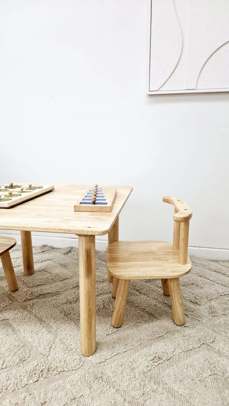 Toddler Table and Chairs Set - Image 6