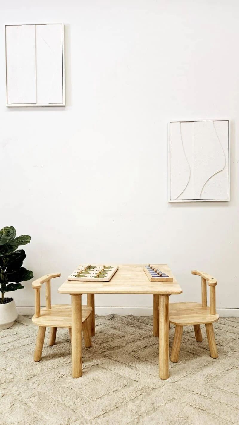 Toddler Table and Chairs Set - Image 5