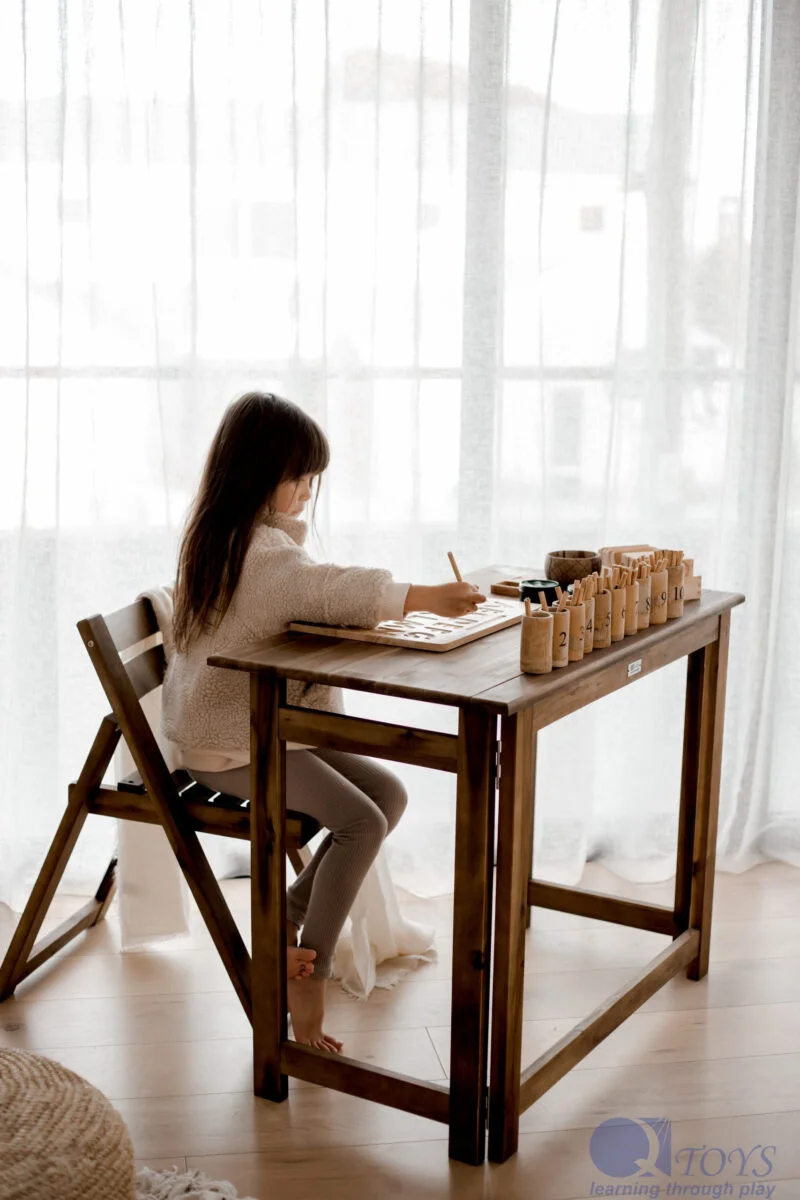Foldable Study Desk and Chair - Image 3