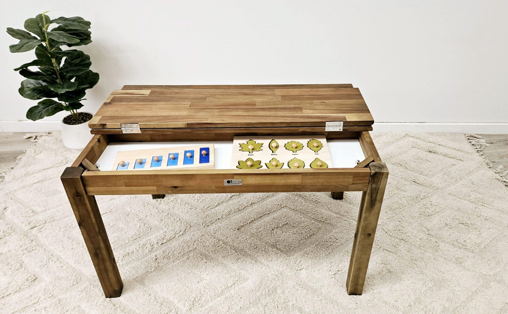 Kids Study Desk with Storage - Image 4