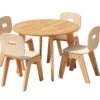 Danish Round Table and 4 Chairs