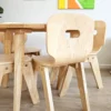 Danish Round Table and 4 Chairs