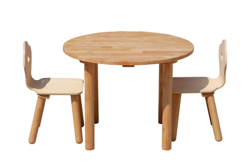 Classic Round Table and 2 Chairs - Image 7