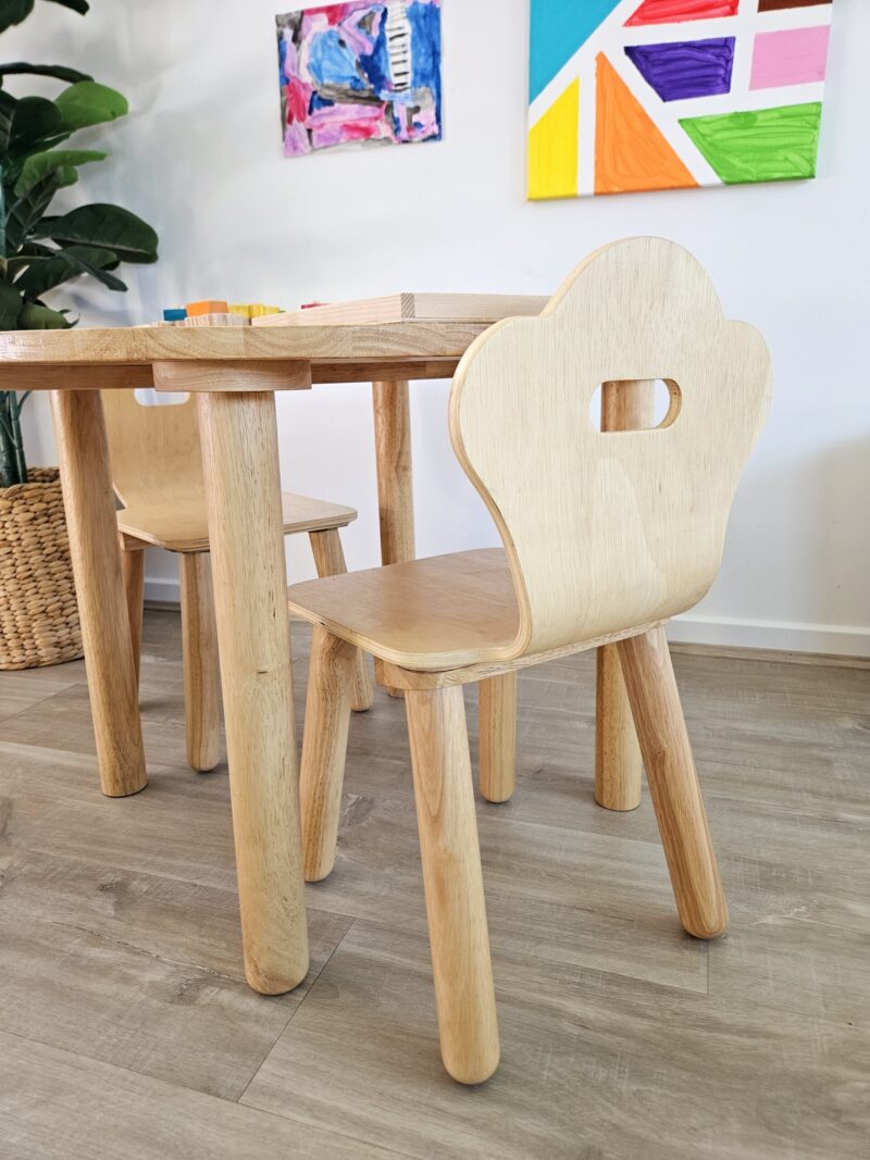 Classic Round Table and 2 Chairs - Image 6