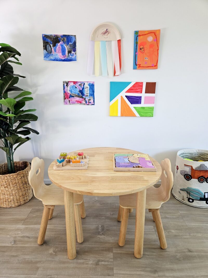 Classic Round Table and 2 Chairs - Image 2