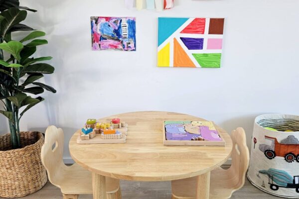 Classic Round Table and 2 Chairs