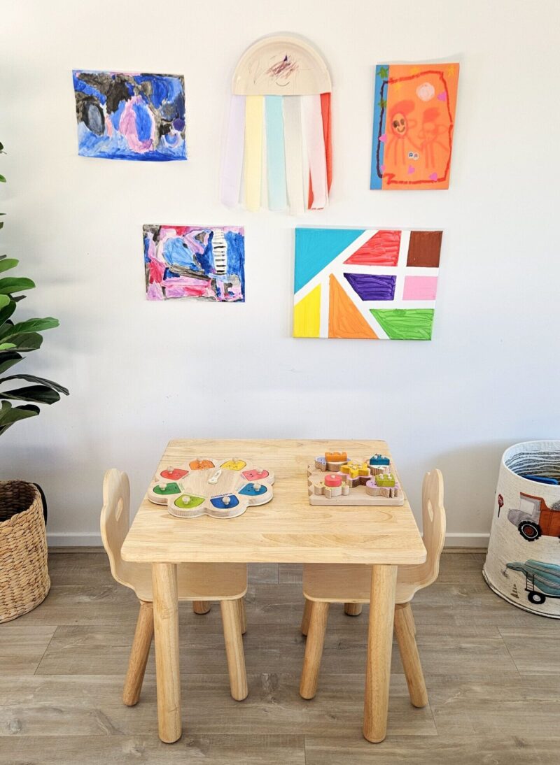 Classic Square Table and 2 Chairs - Image 4