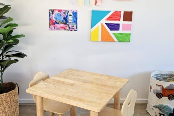 Classic Square Table and 2 Chairs