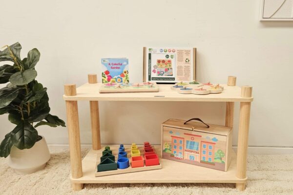 Montessori 2 Tier Shelf