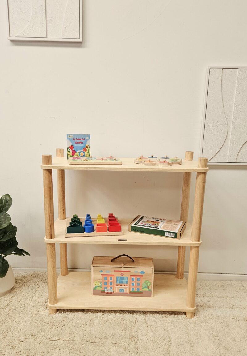 Montessori 3 Tier Shelf