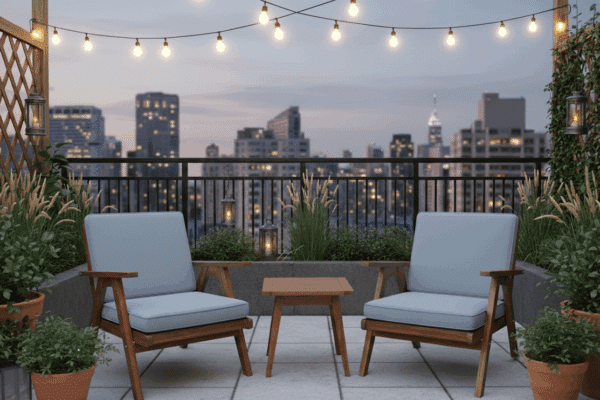 PENCIL 3-Piece Patio Seating Set