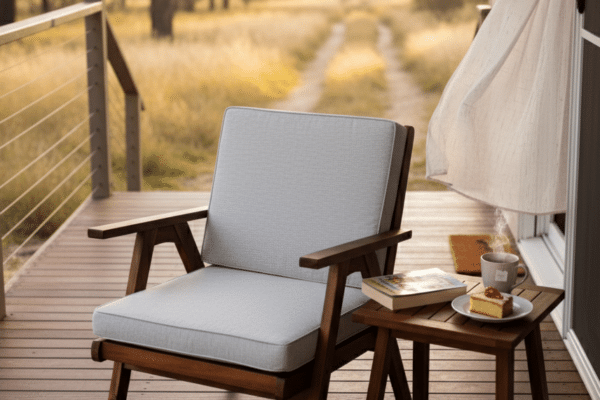 Sofa pencil on porch