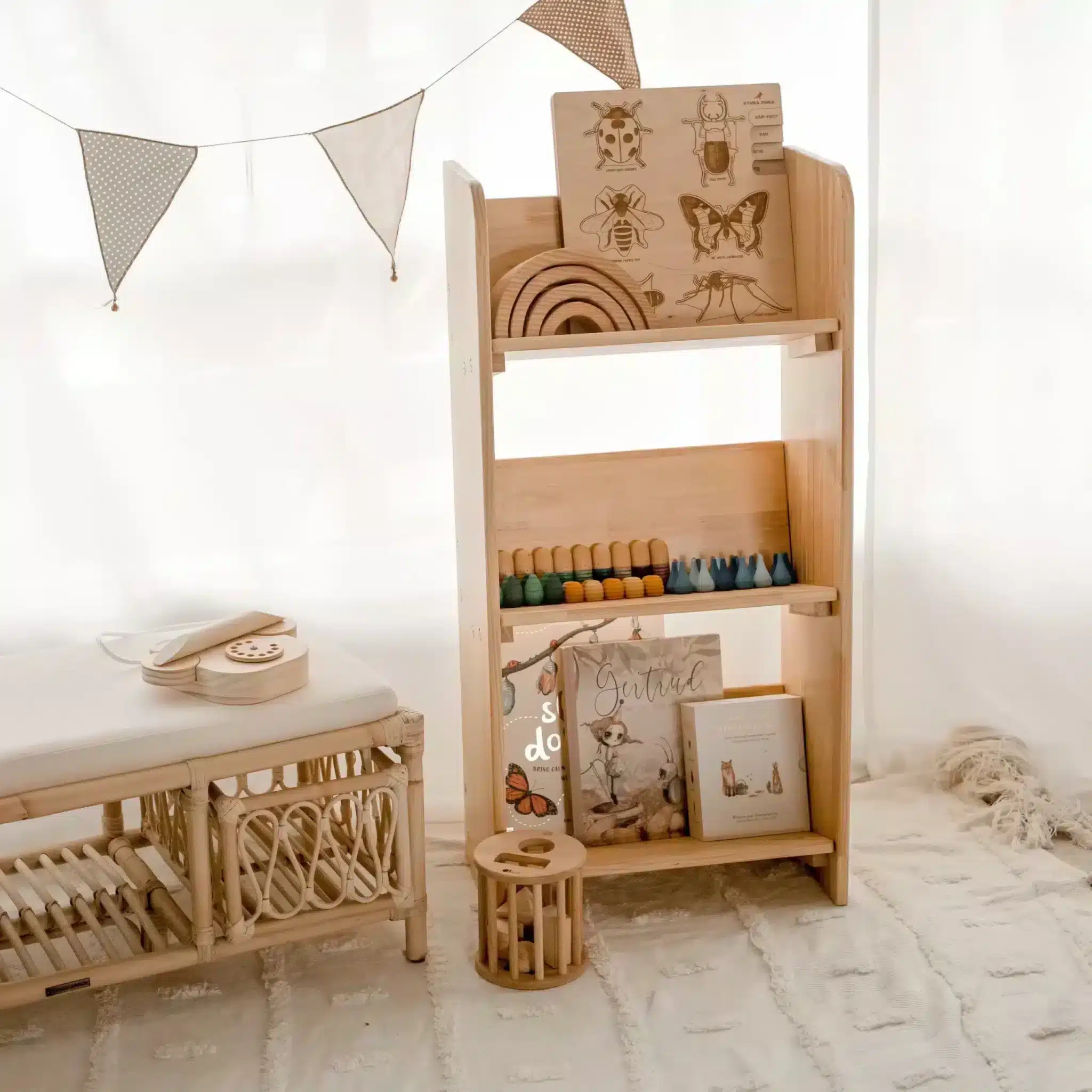 3 Tier Bookshelf - Image 3