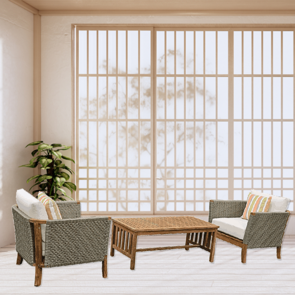 Classic lounge set 3 pcs