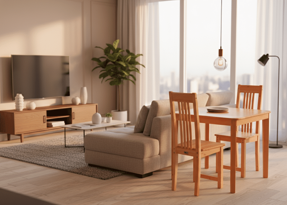 Jacob Square Dining Table and 2  Manor Chairs