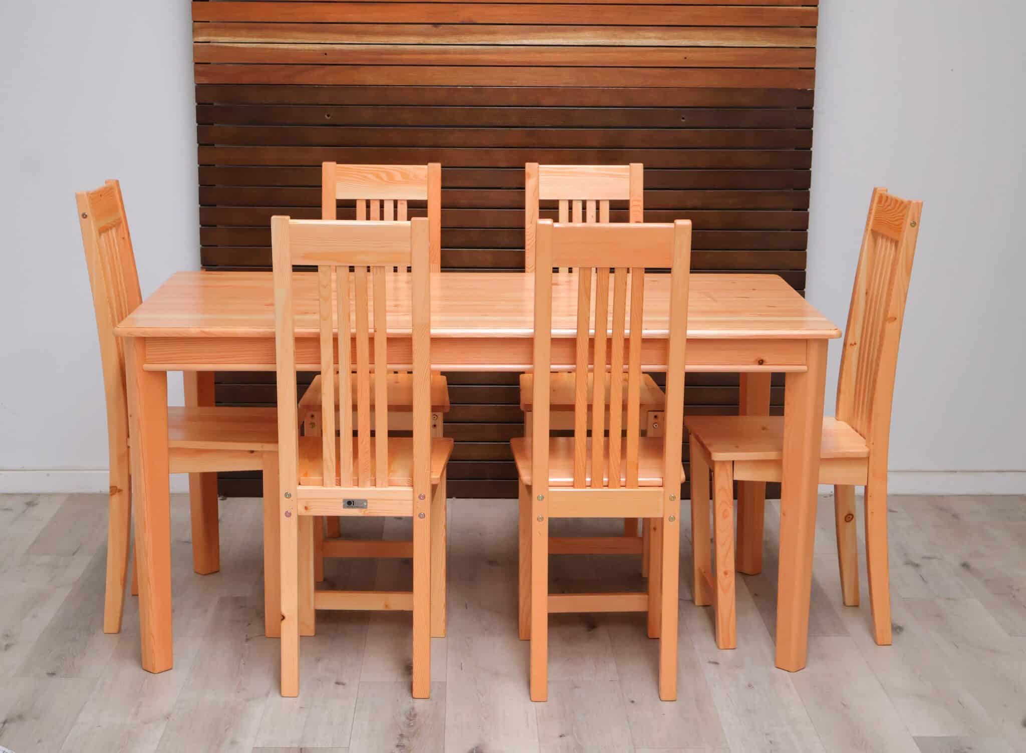 Grange Dining table and 6 Manor Dining chairs - Image 5