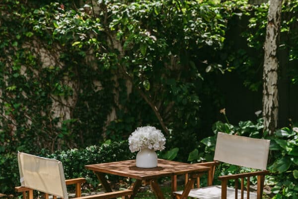 Eazy Square Table with  2 Director chairs
