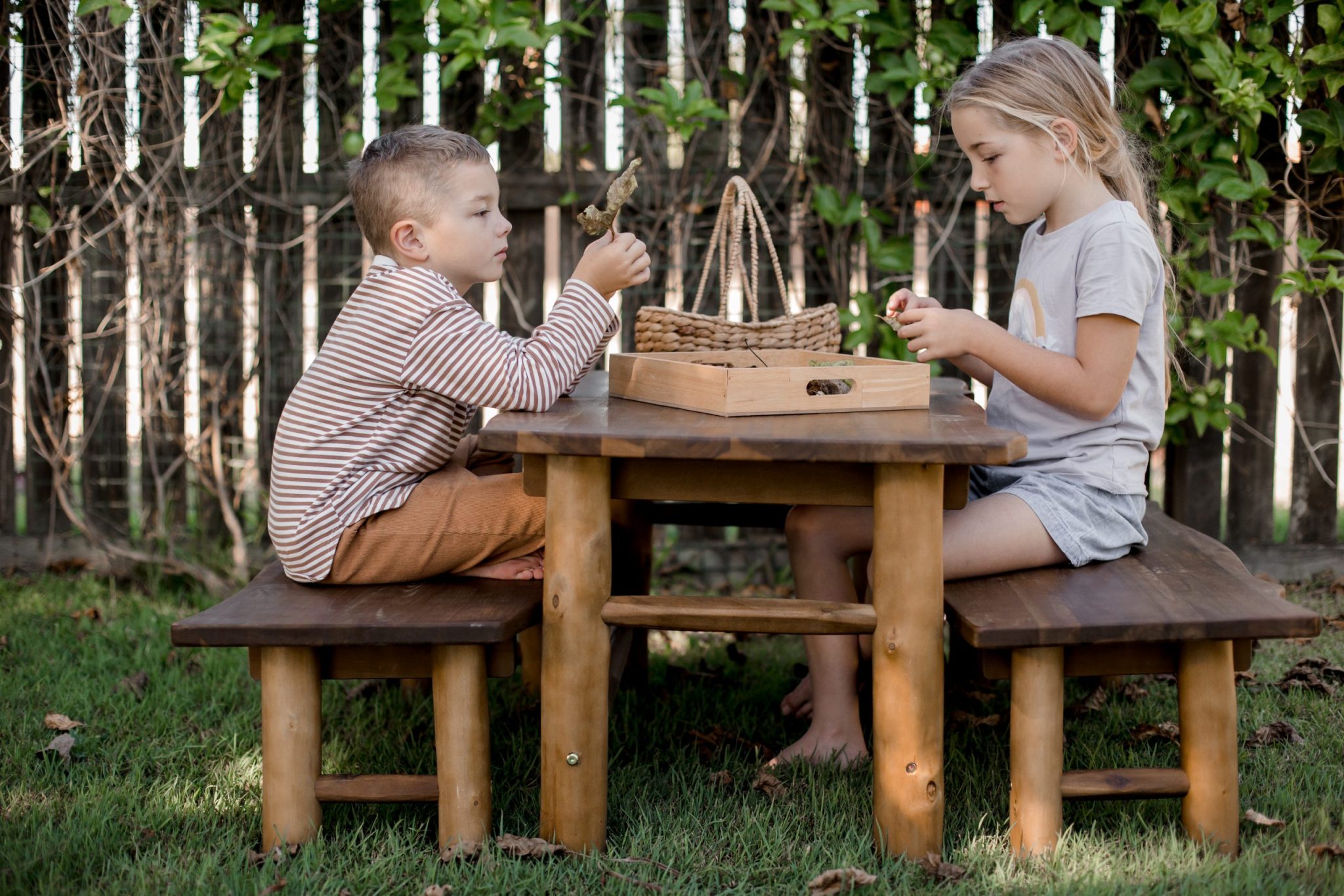 Tree Tables And 2 Benches - Image 9