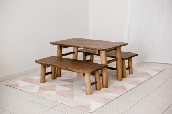 Tree Tables And 2 Benches