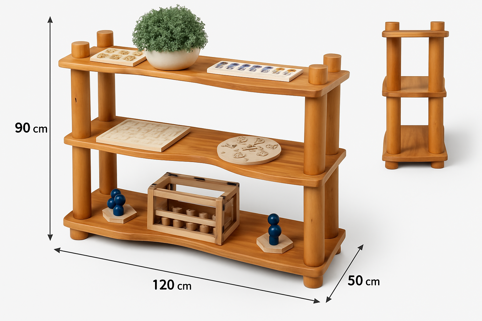 3 tier Tree Shelf - Image 9