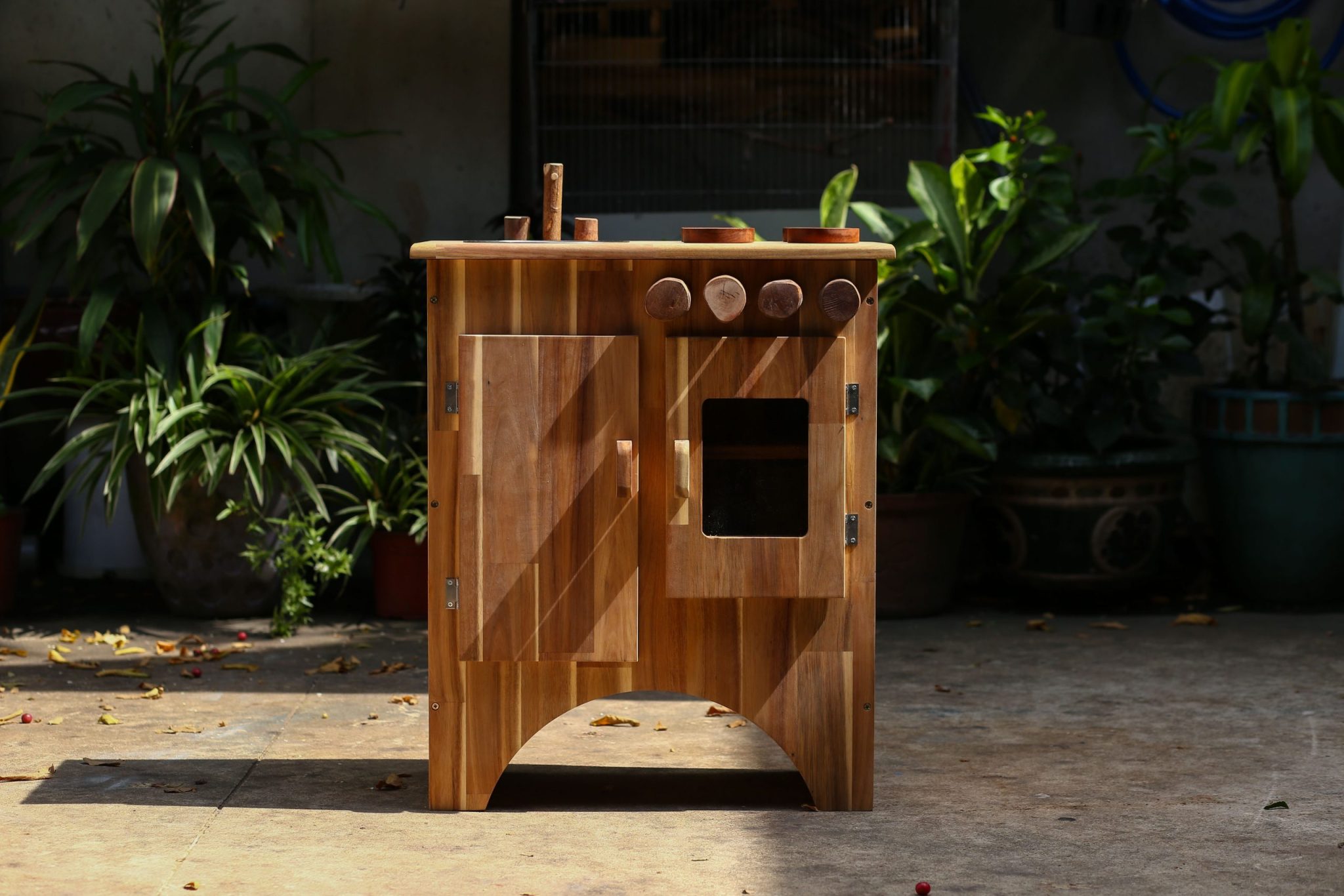 Combo Wooden Stove and Sink - Image 7