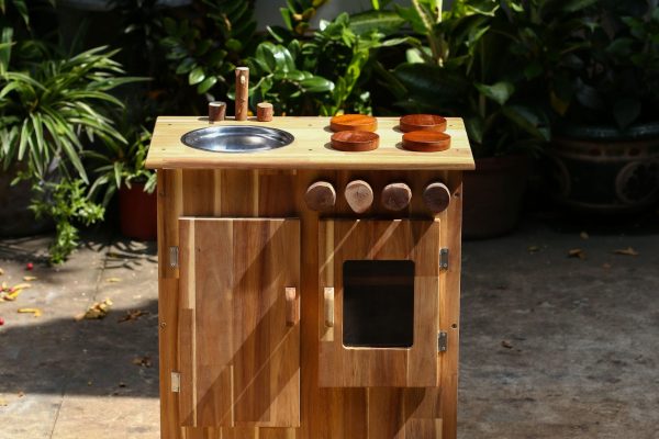 Combo Wooden Stove and Sink